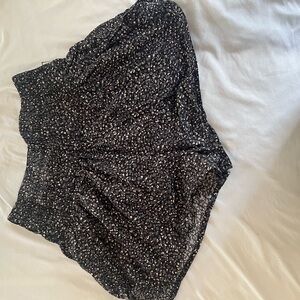 Free People high waisted workout shorts